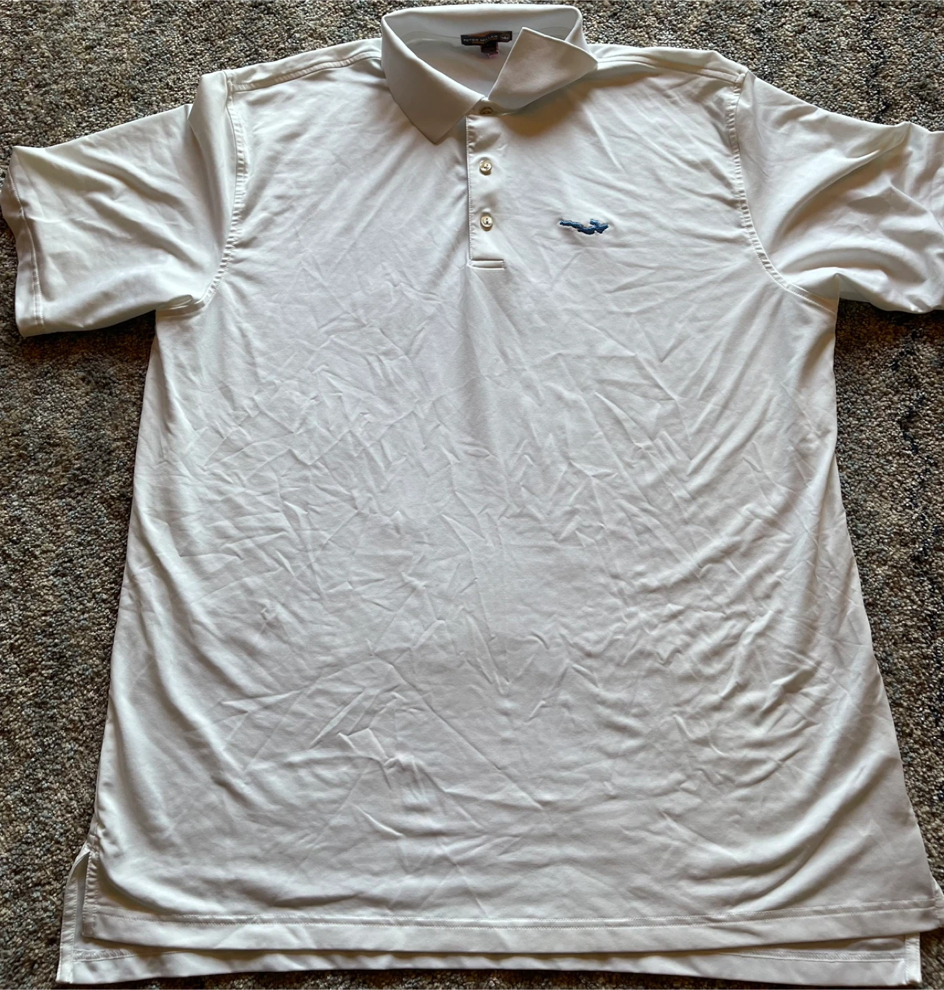 Peter Millar Summer Comfort Polo Shirt XL White