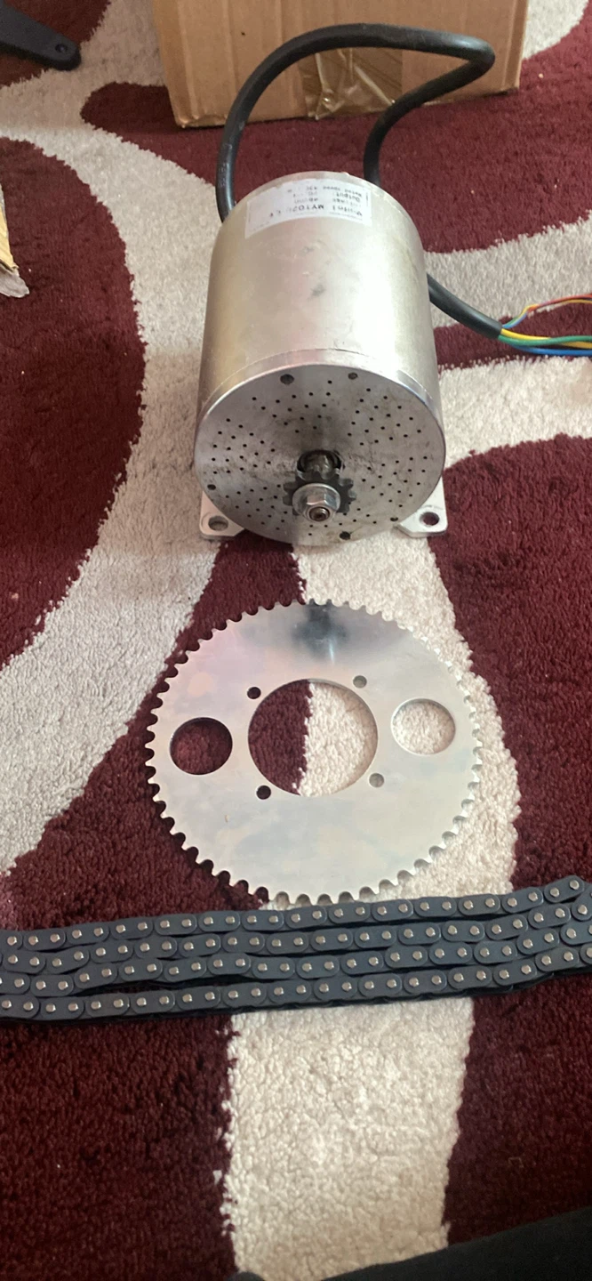 Electric Motor Sprocket and Chain Kit