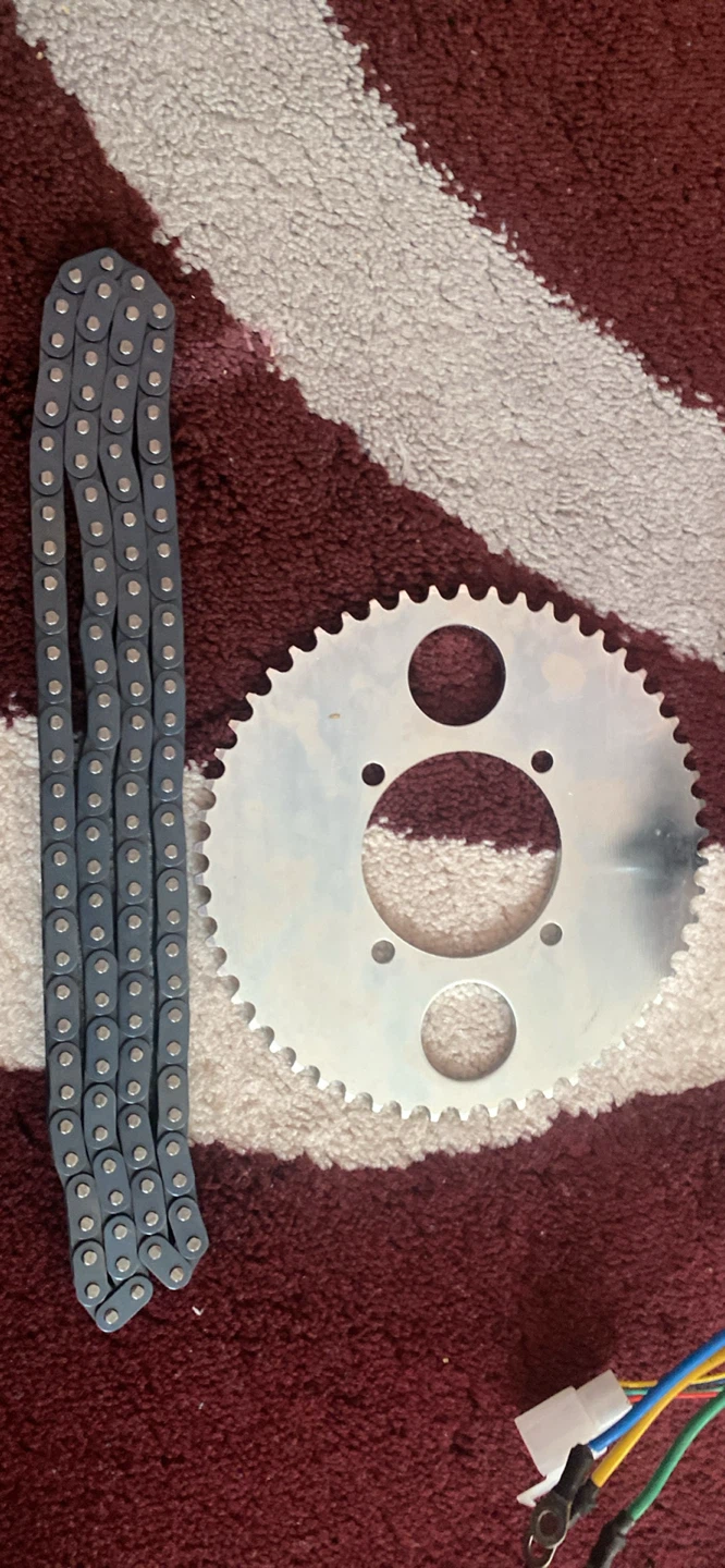 Electric Motor Sprocket and Chain Kit - photo 2