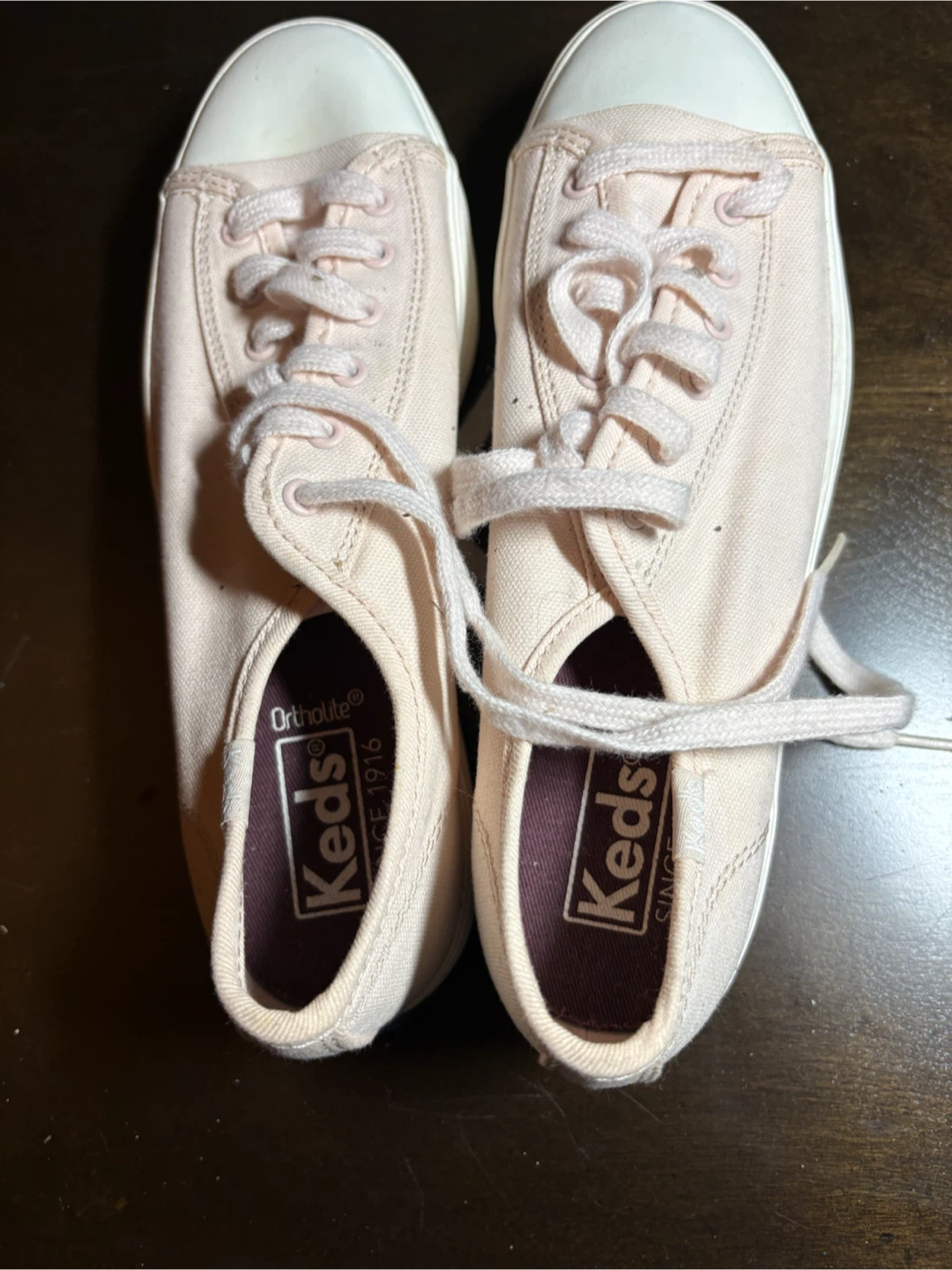 Keds Pink Canvas kids Sneakers🏆✨