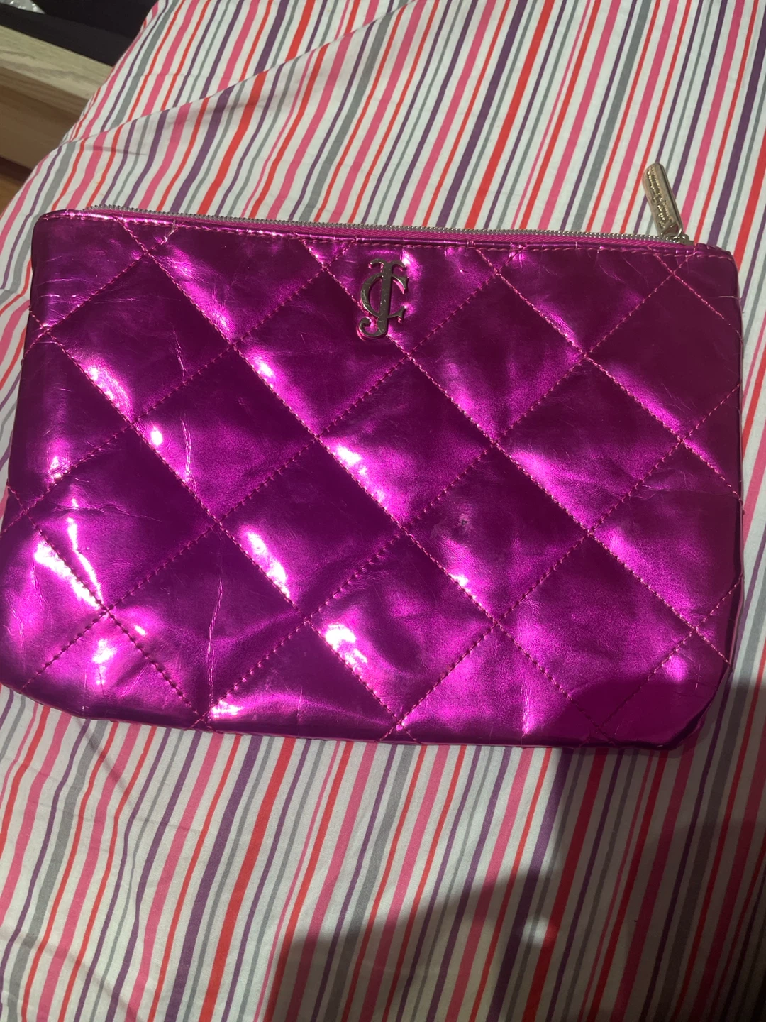 Juicy Couture Quilted Pouch