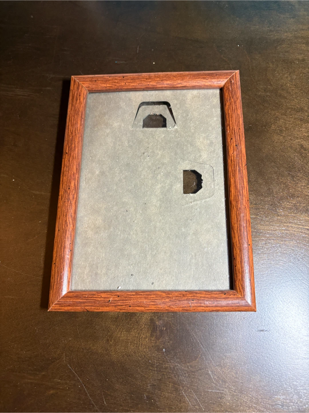 Brown Faux Wood Picture Frame