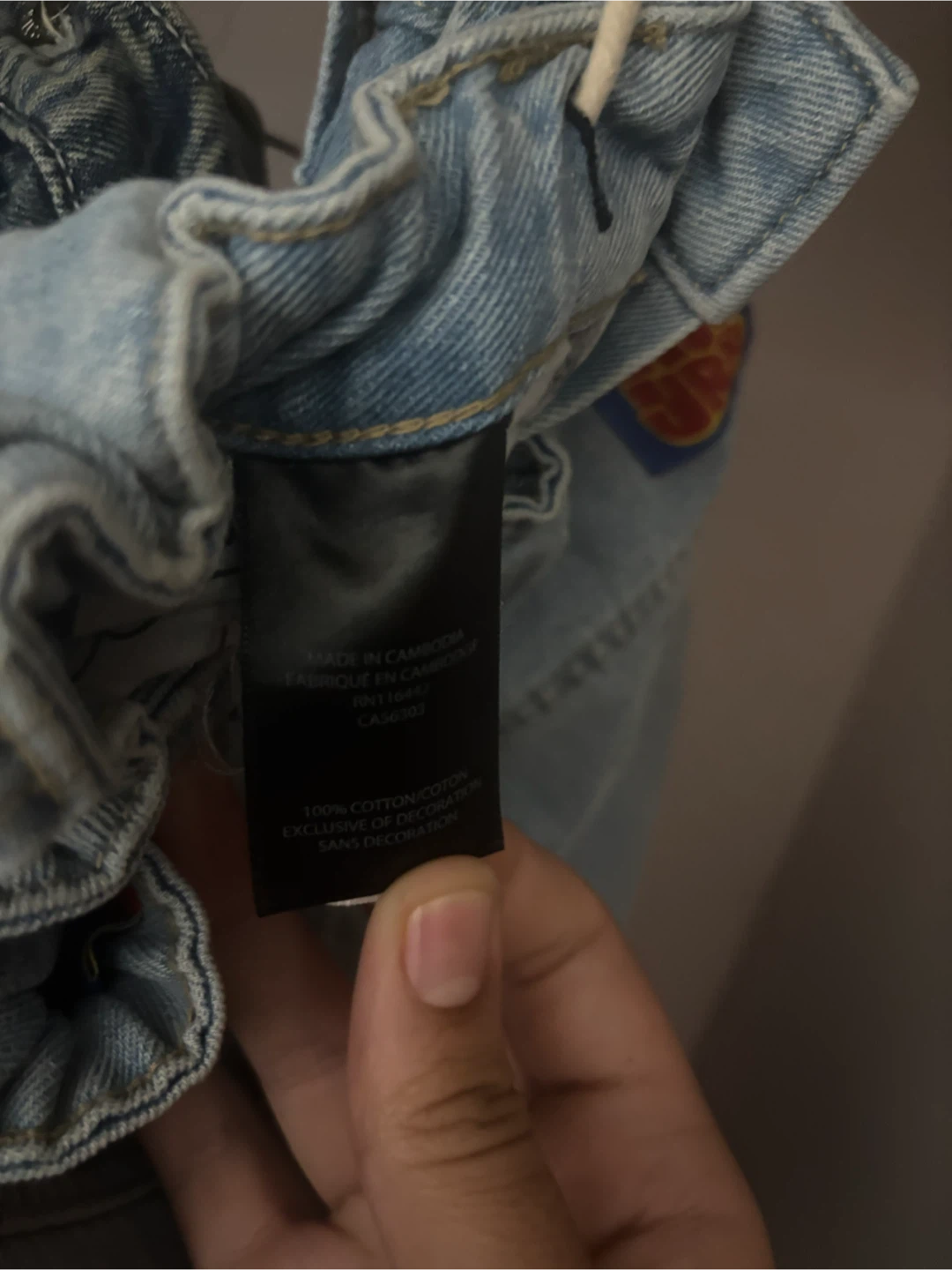GIRLS DENIM BAGGY JEANS - photo 5