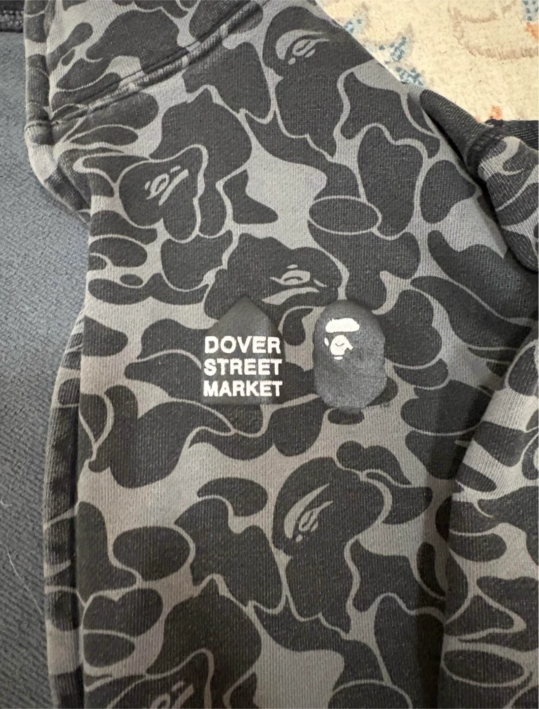 A Bathing Ape Camo Shark Hoodie Size L - photo 2