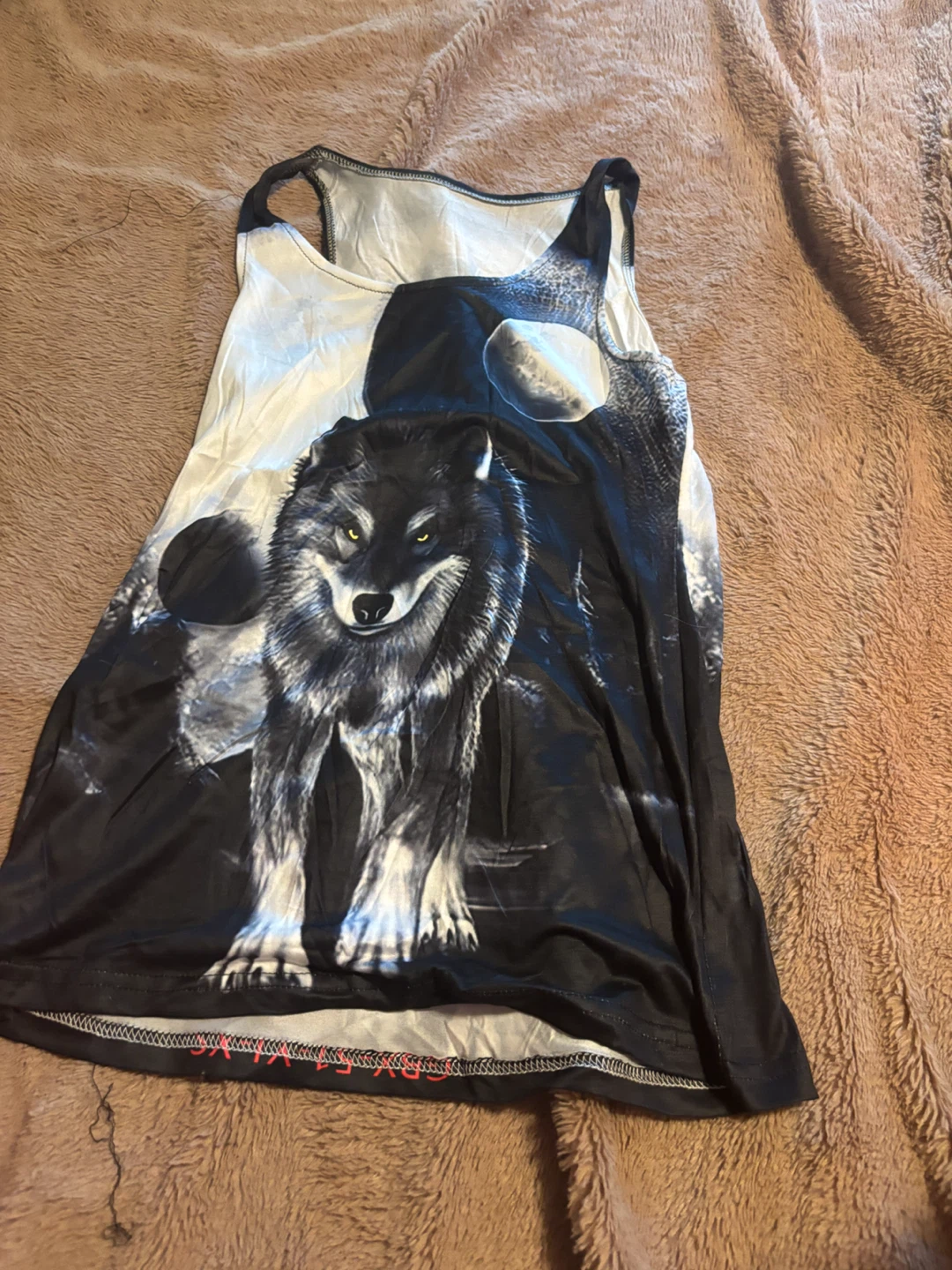 Wolf Graphic Tank Top