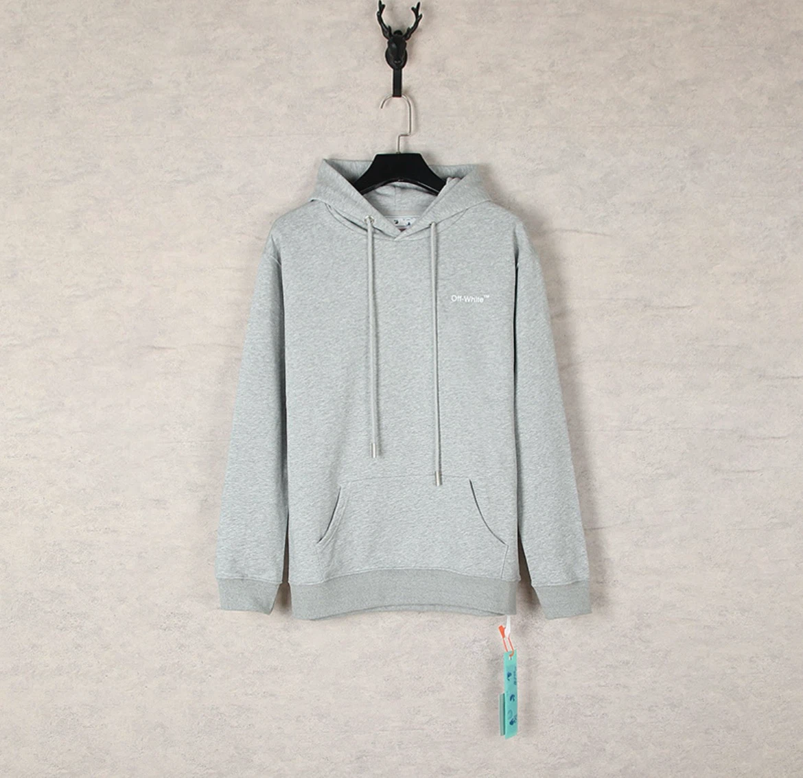 Off-White Grey Hoodie