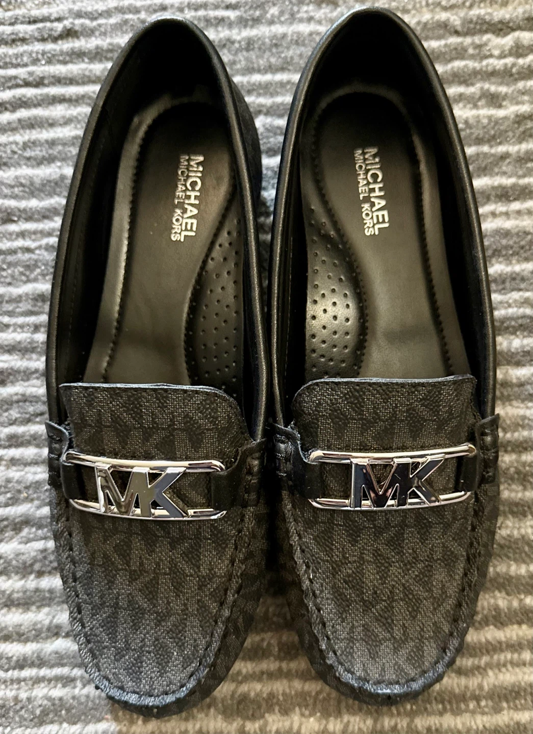 Michael Kors "MK" Logo Loafers - Size 5