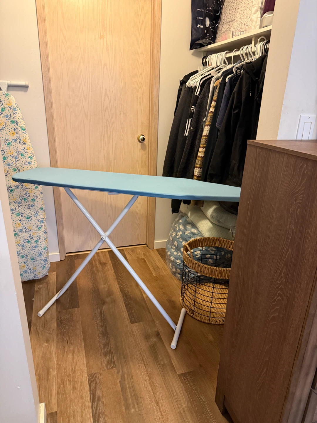Light Blue Ironing Board