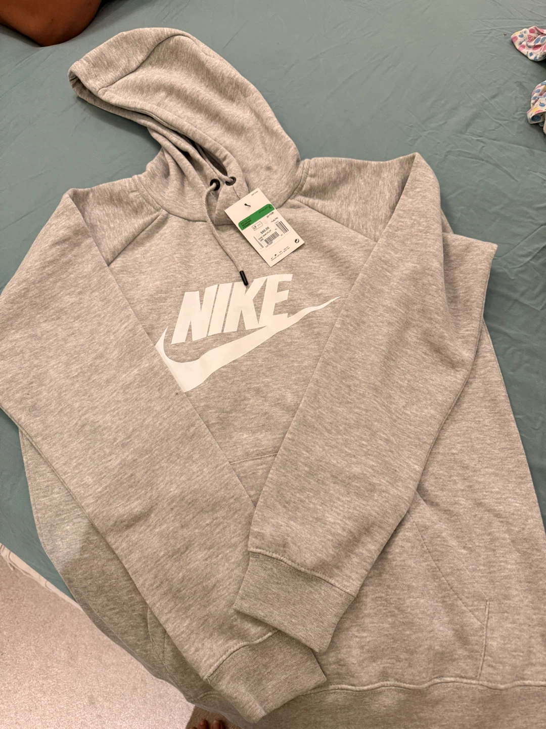 Nike Women's Grey Hoodie - XL