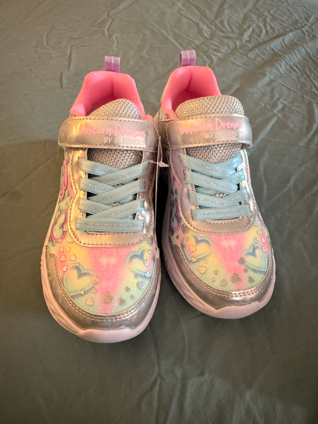 Skechers Magical Collection Unicorn Lights Sneakers kids size 13 - photo 4