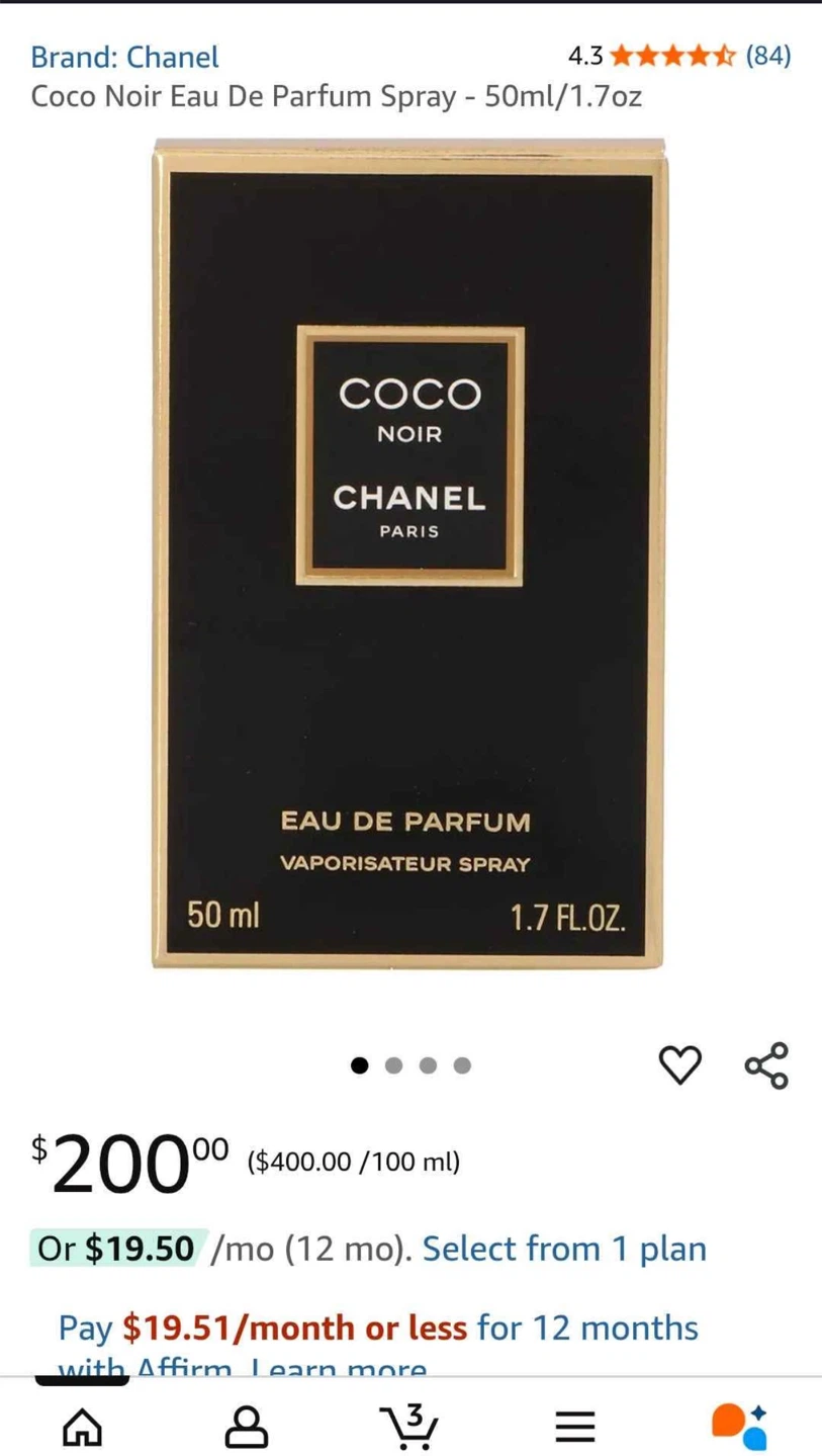 Chanel Coco Noir Eau De Parfum Spray - 100ml - photo 3