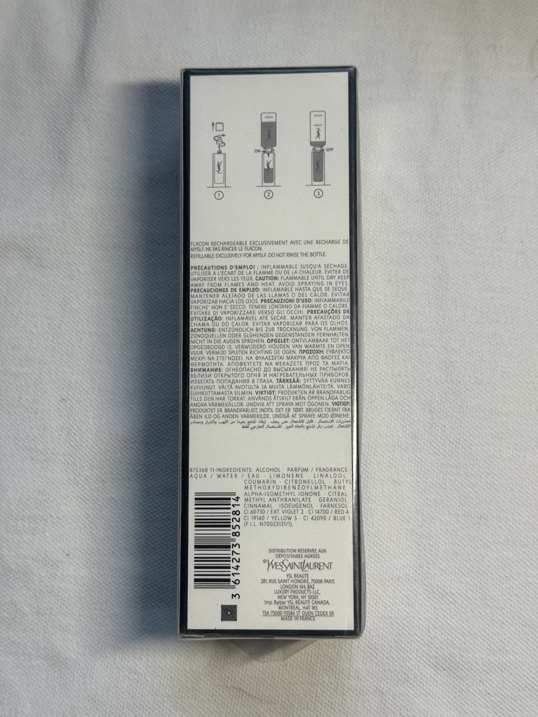 Yves Saint Laurent MYSLF Eau de Parfum Refillable Spray - photo 2