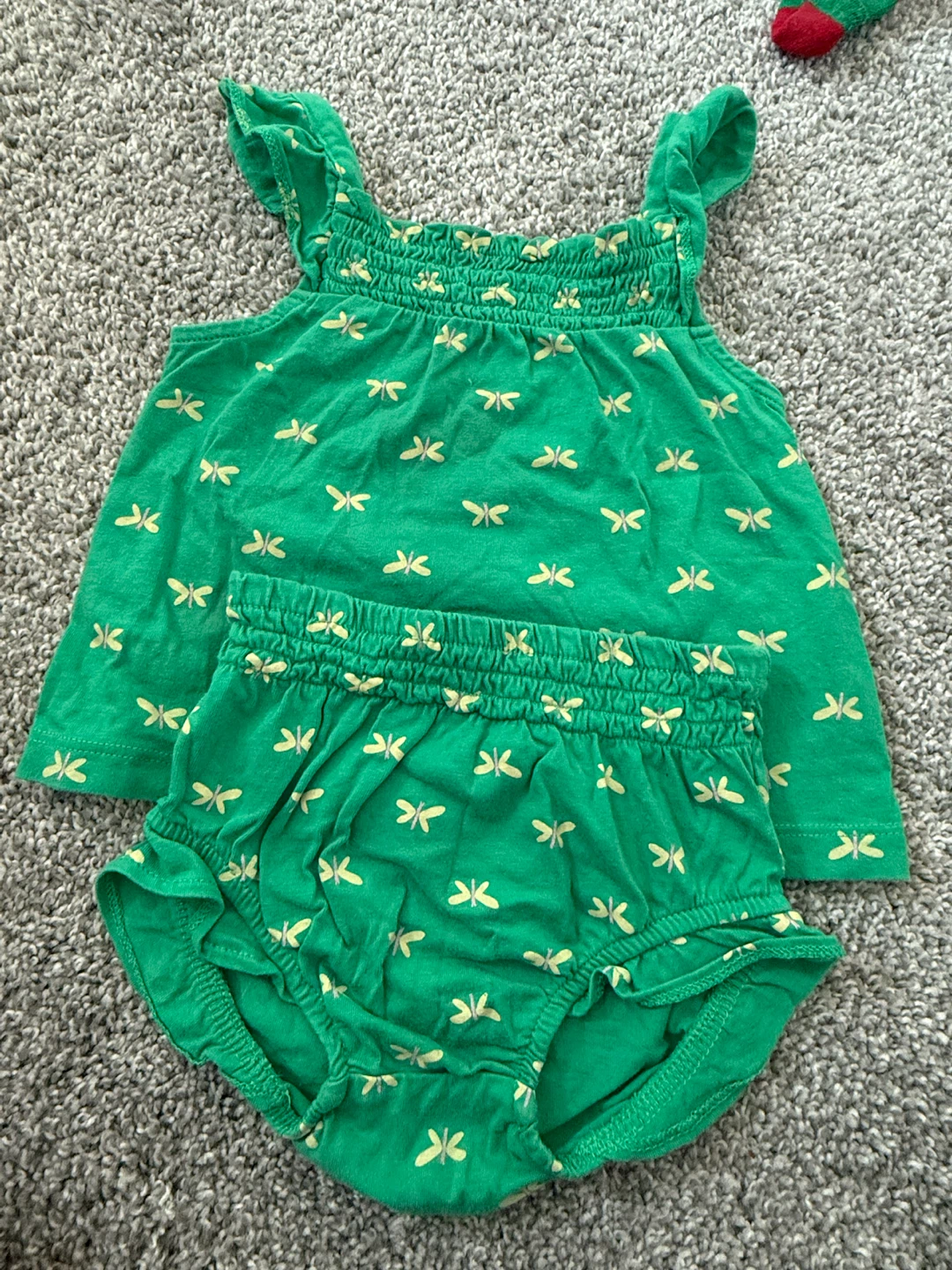 Carter's Baby Butterfly Dress & Bloomer Set