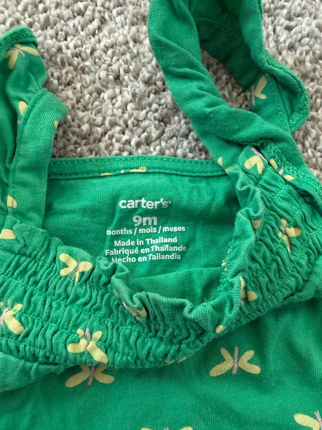Carter's Baby Butterfly Dress & Bloomer Set - photo 3