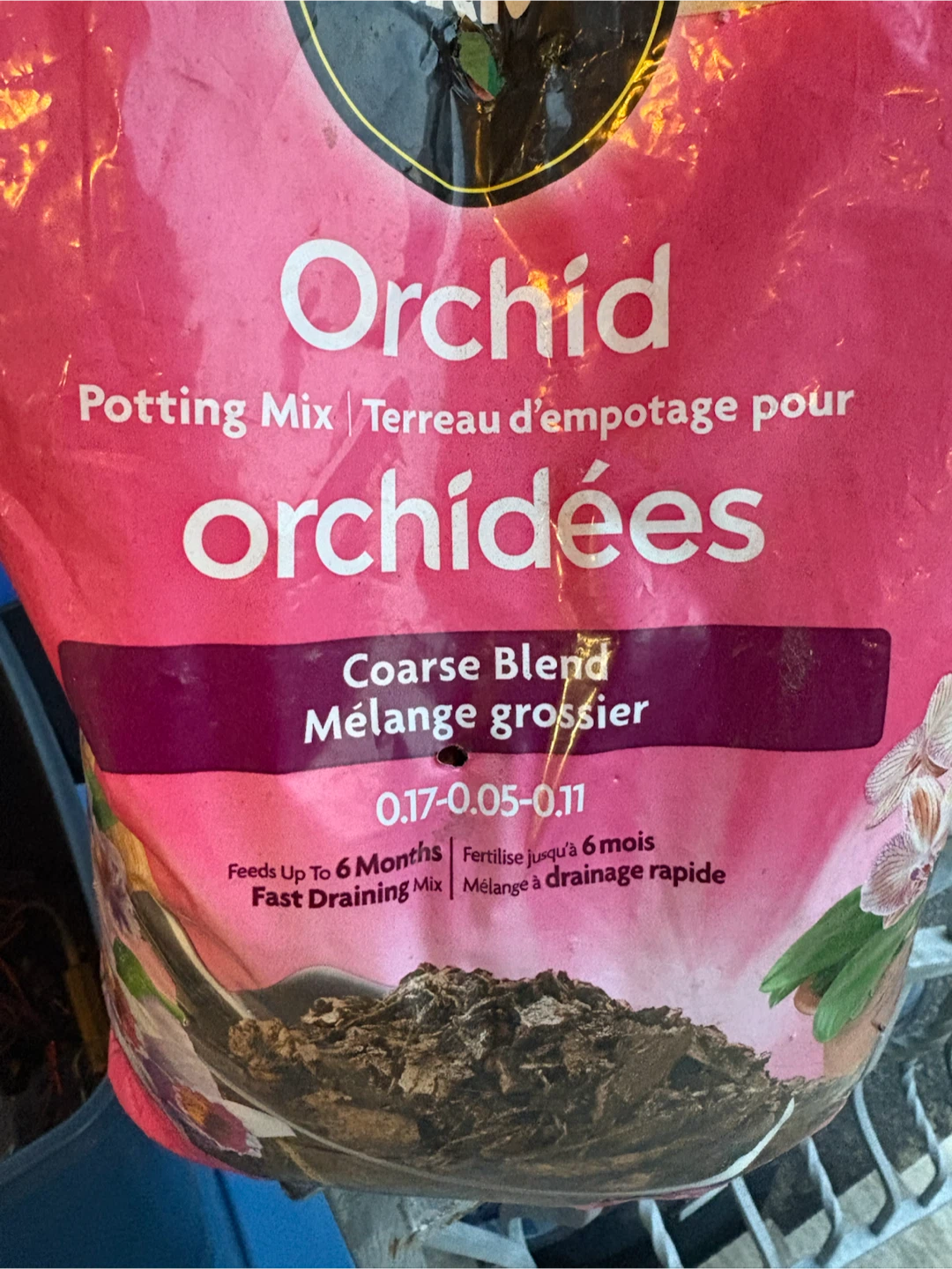 Sealed Miracle-Gro Orchid Potting Mix - Coarse Blend - photo 2