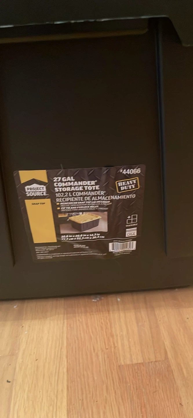 Project Source 27 Gallon Storage Totes - photo 3