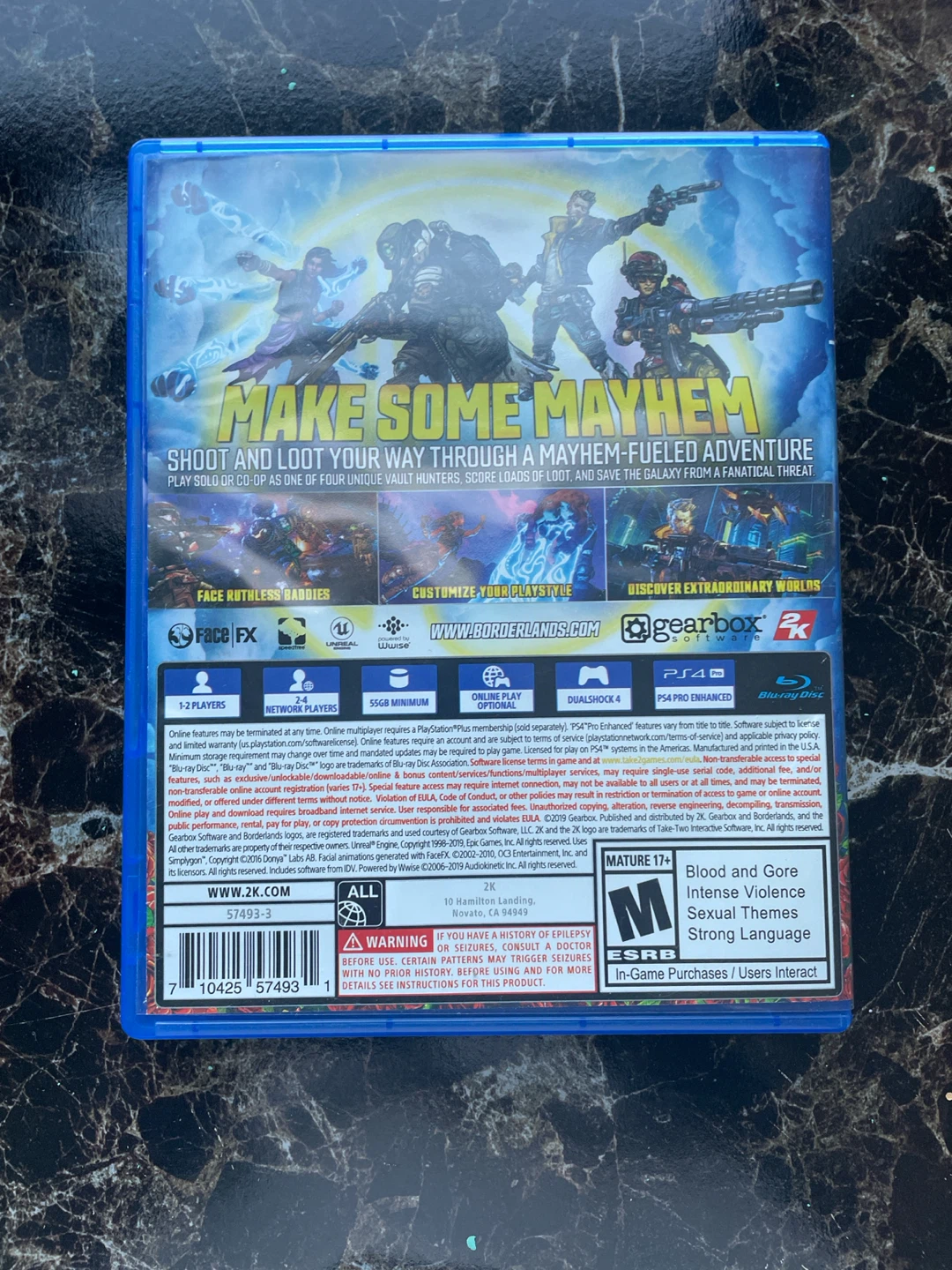 Borderlands 3 PS4 Blu-Ray Disc Game - photo 2