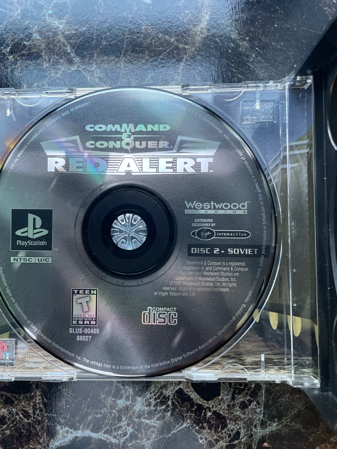 Command & Conquer Red Alert PlayStation Game - photo 2