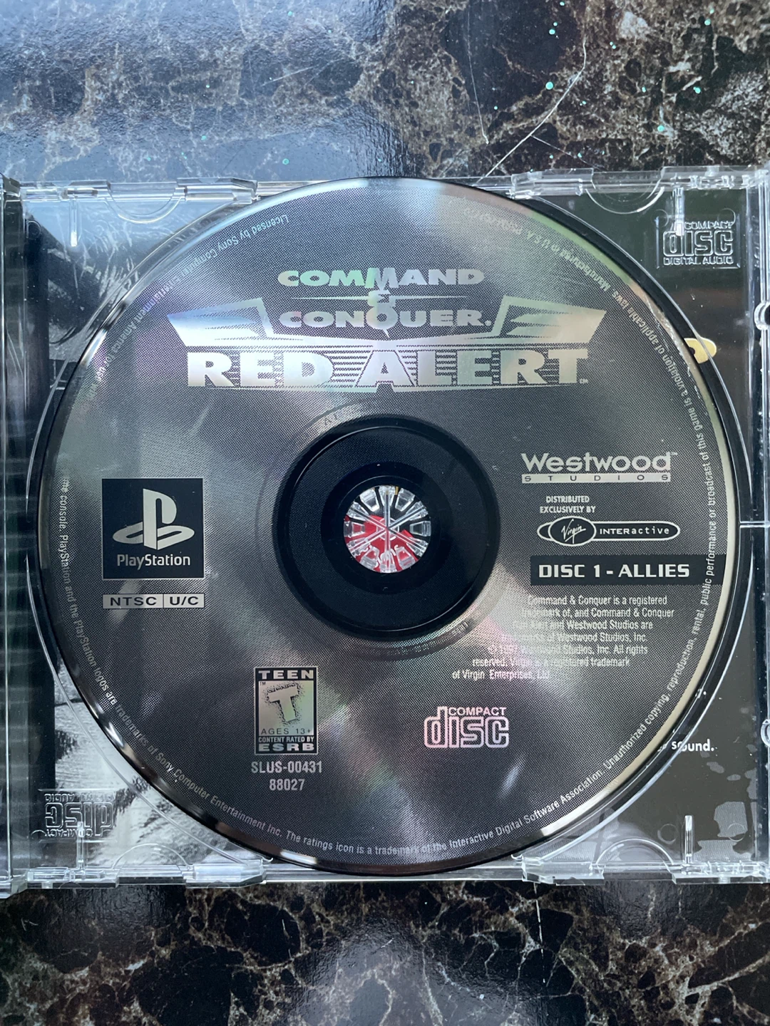 Command & Conquer Red Alert PlayStation Game - photo 3