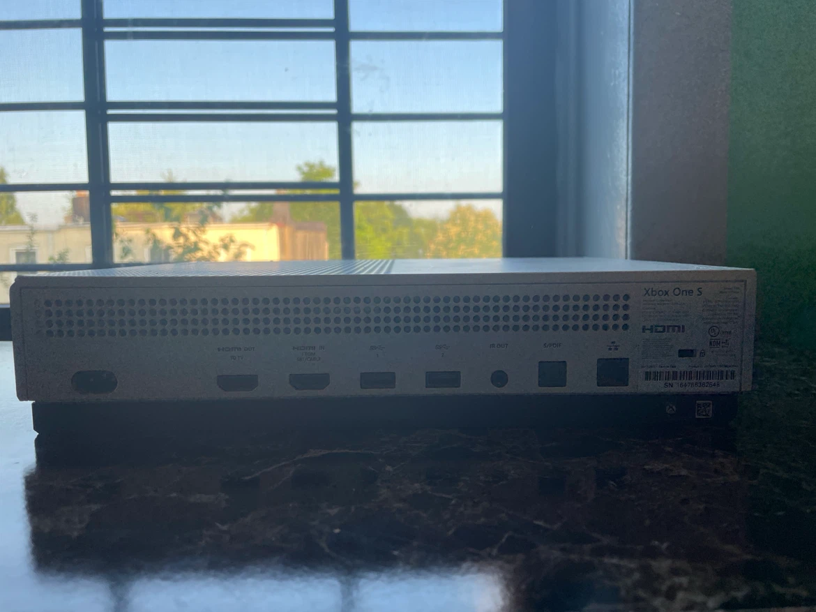 White Xbox One S Console - photo 3