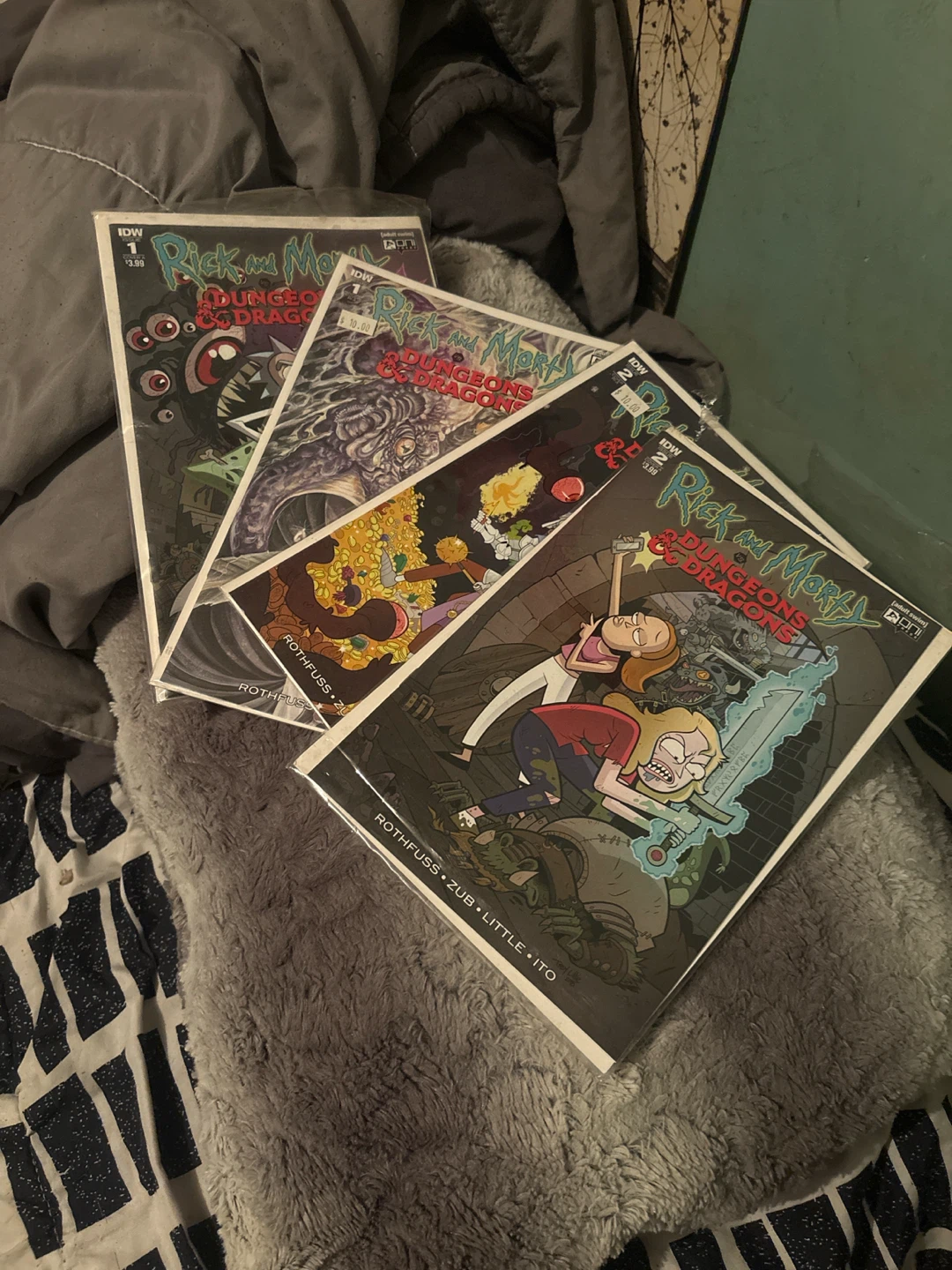 Rick and Morty Dungeons & Dragons Comic Set