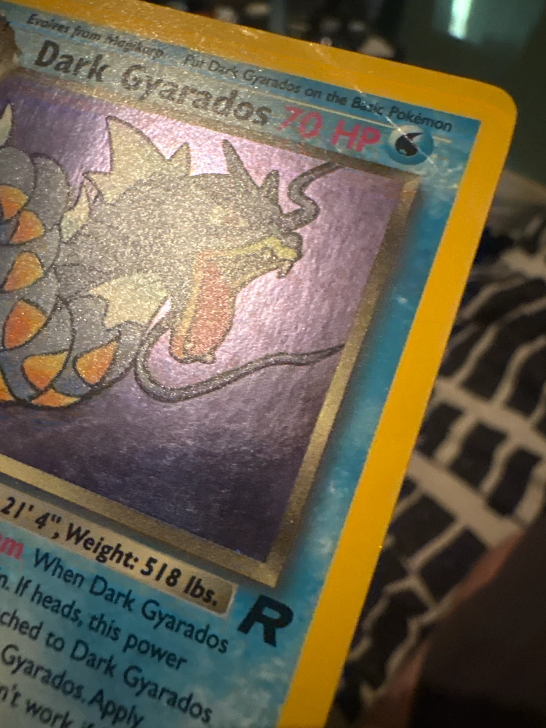 Pokémon Dark Gyarados Card - photo 4