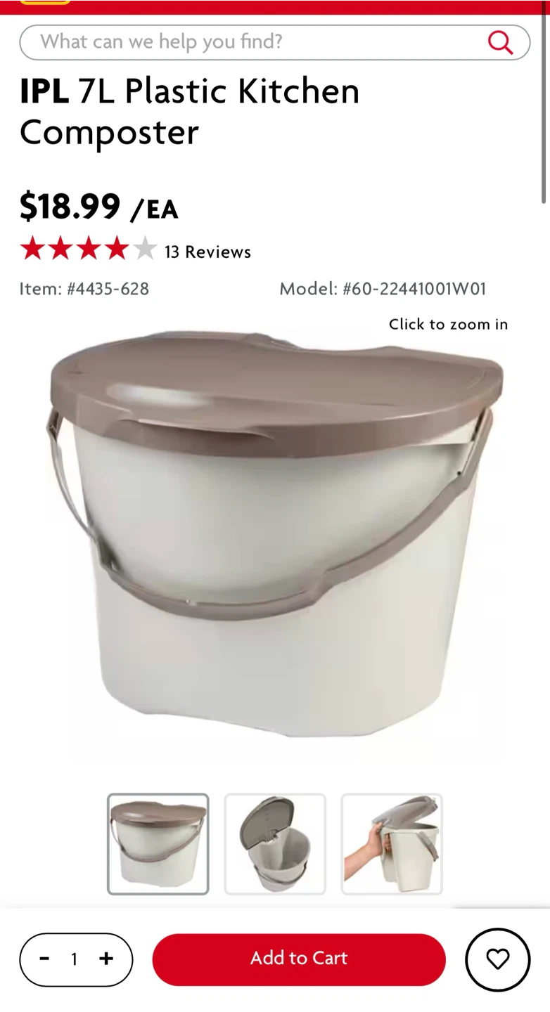 IPL 7L Kitchen Composter Bin - photo 5