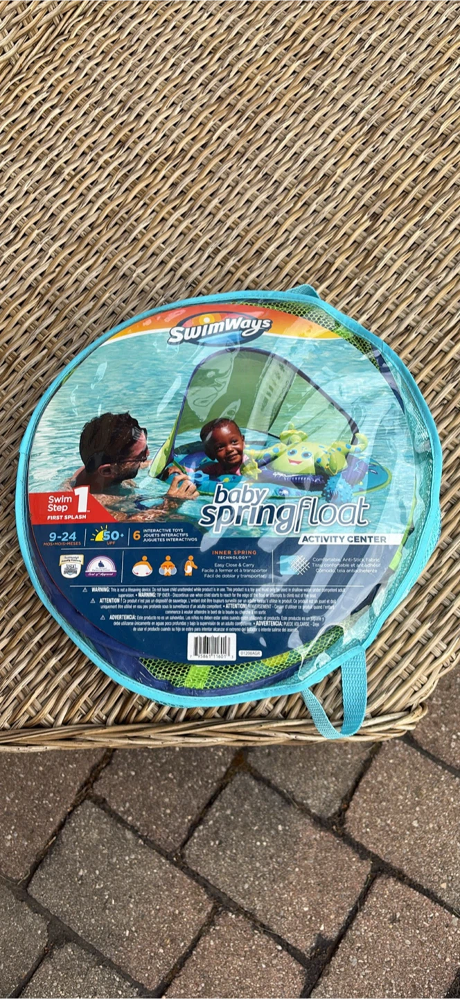 SwimWays Baby Spring Float Activity Center