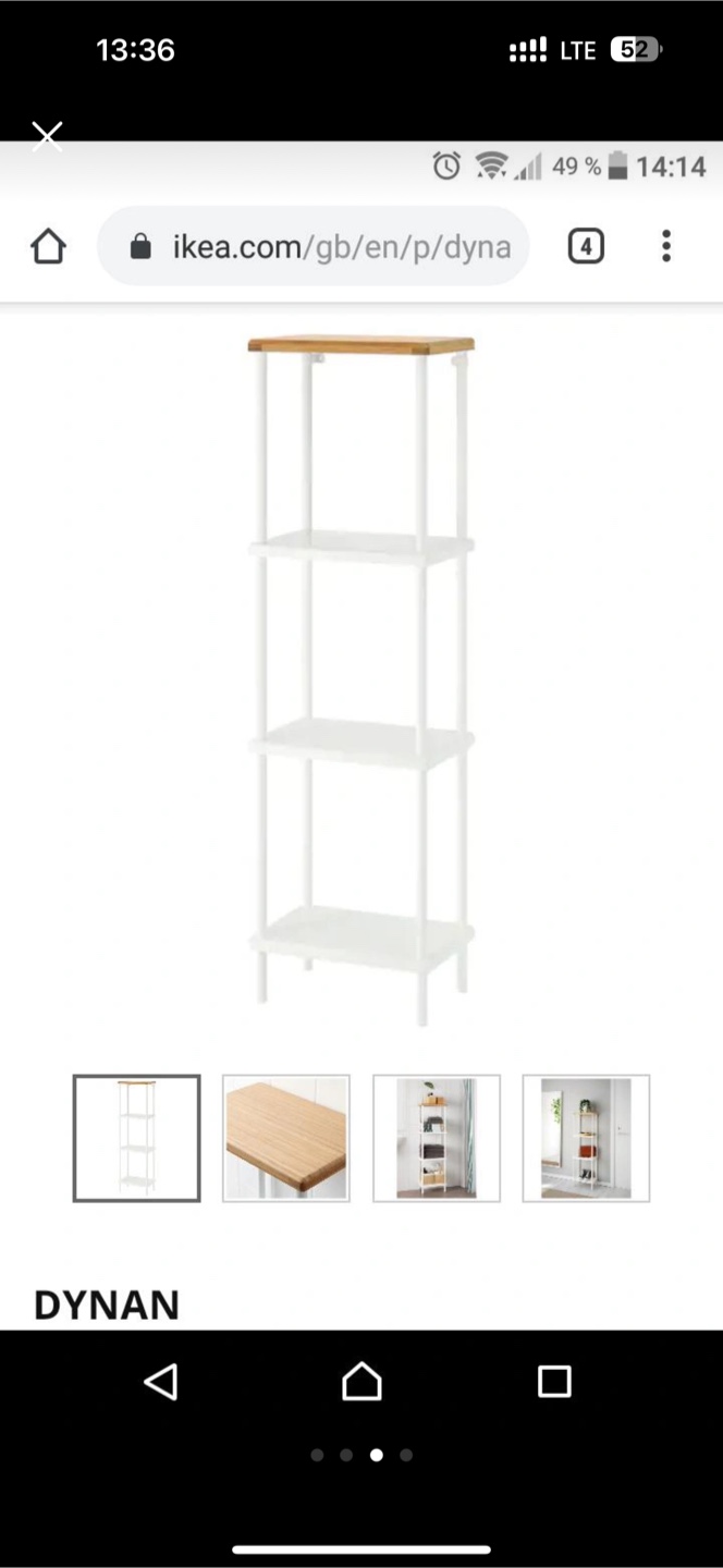 IKEA DYANAN Shelf Unit x2 - photo 2