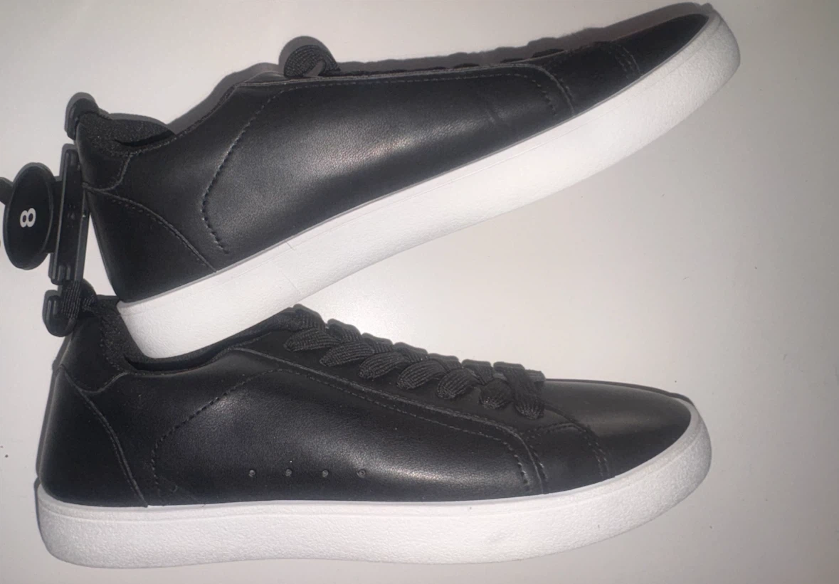 Brand New Ardene Black Sneakers Size 8 for $10