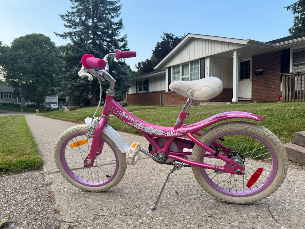 Pink Supercycle Kidz Cream Soda Bicycle - photo 4