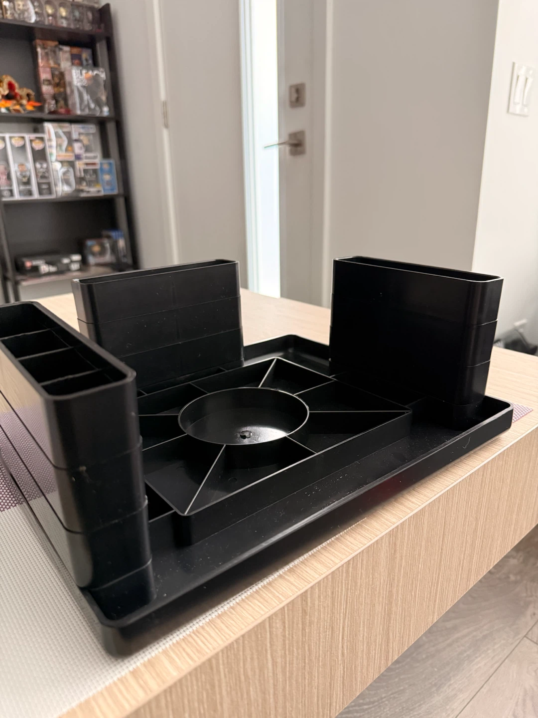 Black Monitor Stand with Included Risers - photo 2