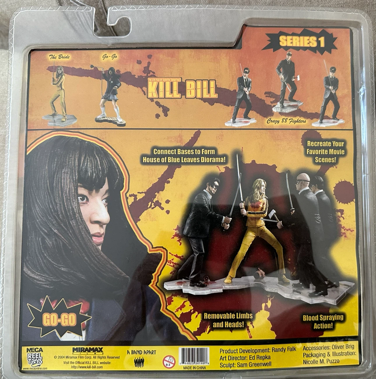 2004 Neca Kill Bill Vol. 1 "Go-Go Yubarni” Action Figure - photo 3