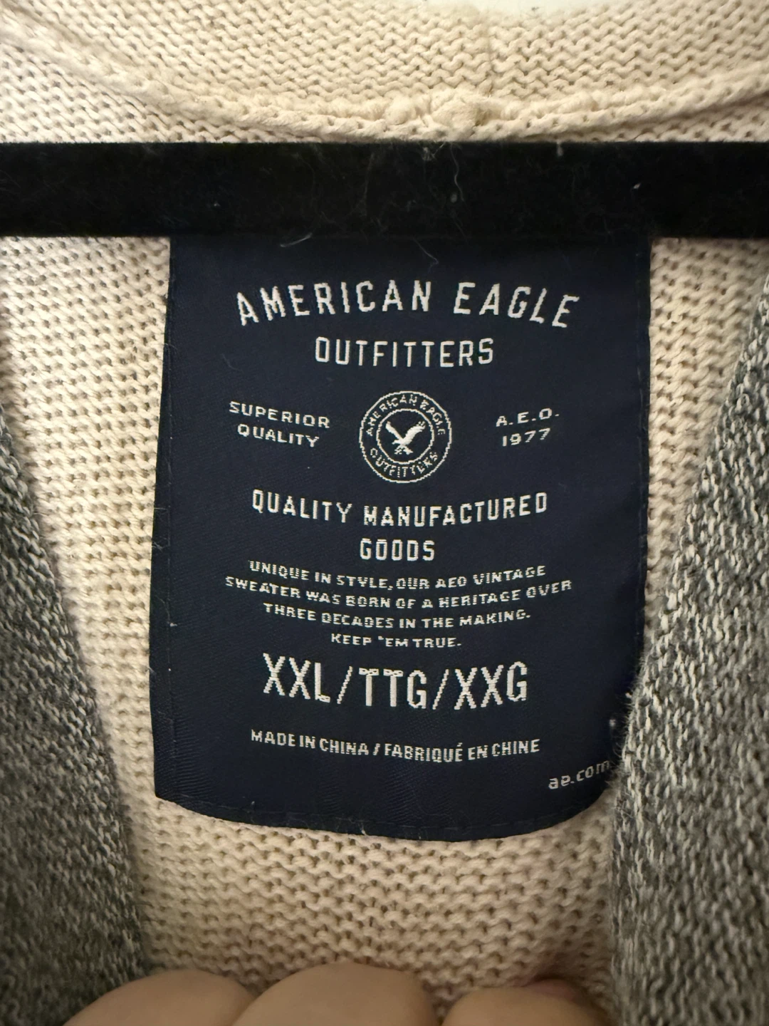 American Eagle Unisex Hooded Pullover (XXL) - photo 2