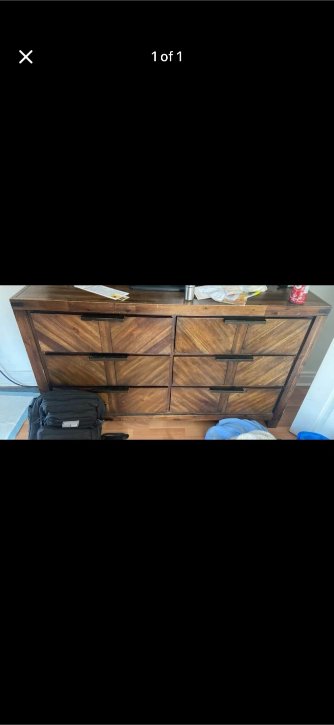 6 drawer dresser