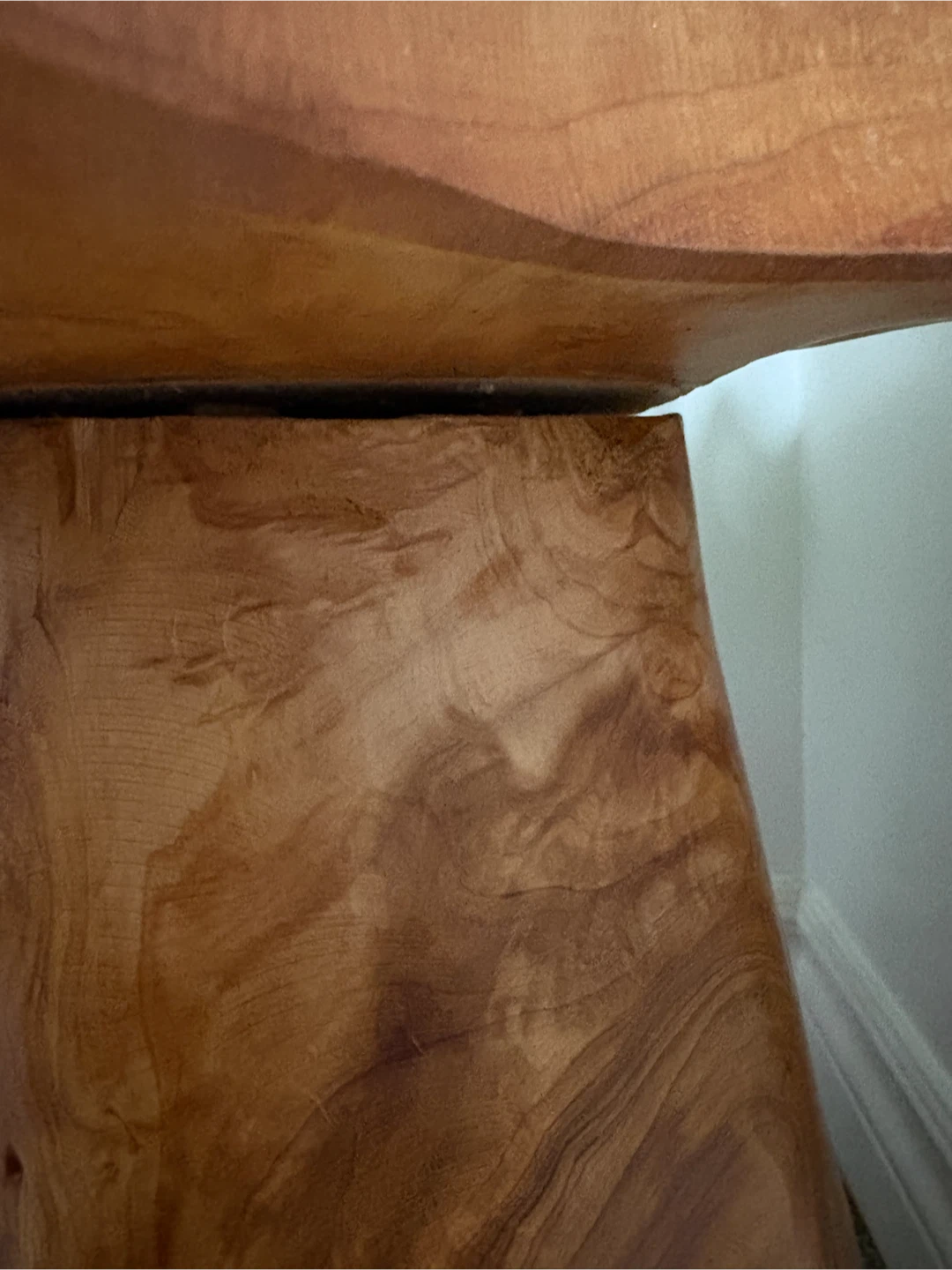 Live Edge Wood Side Table/stool/plant stand - photo 5