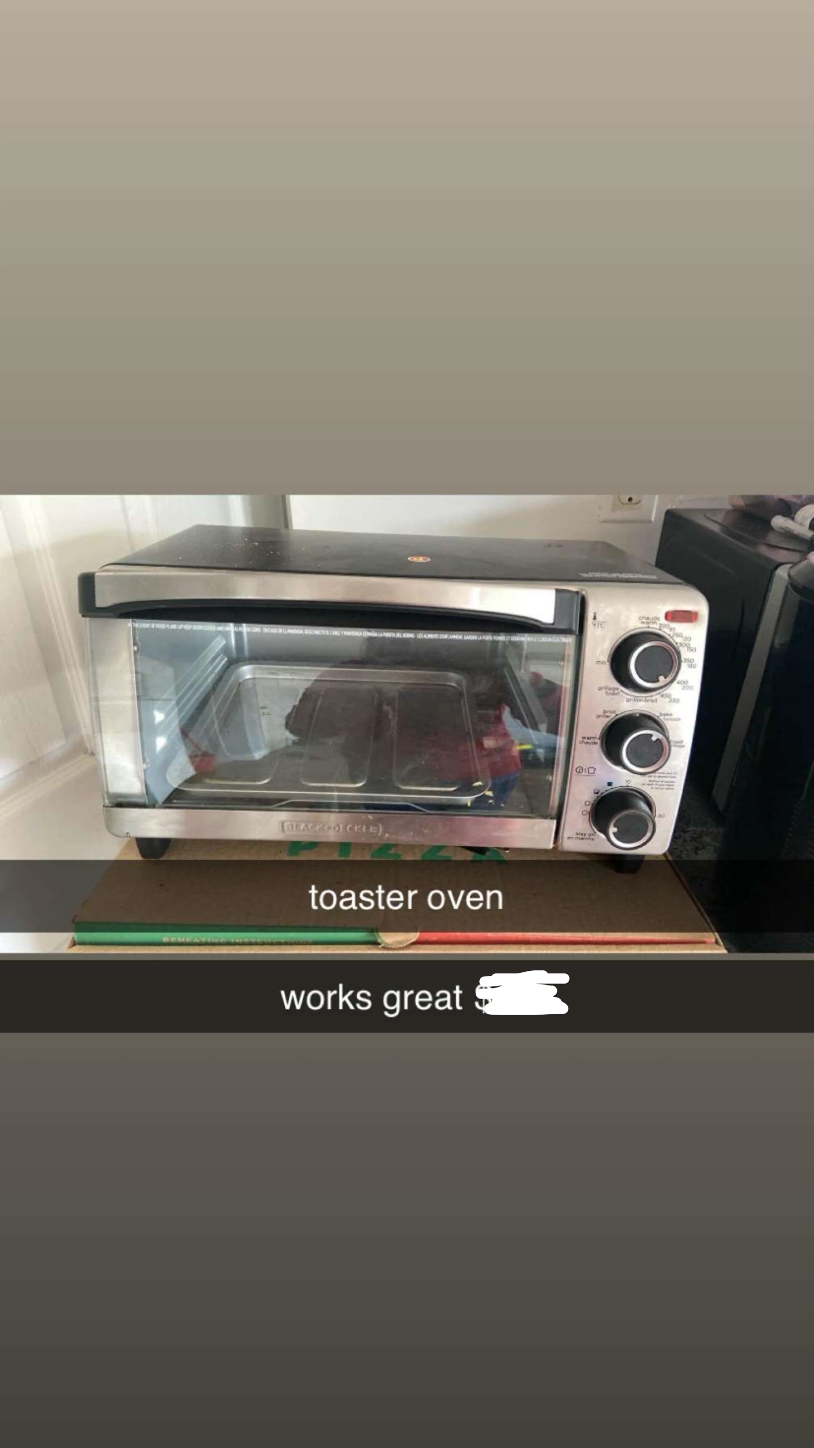 toaster oven