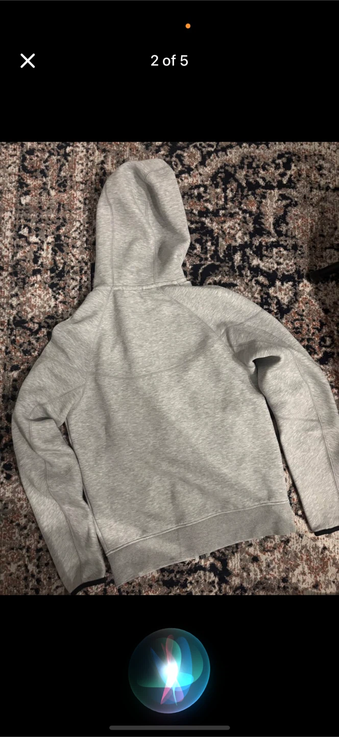 Nike Tech Fleece Hoodie Grey - photo 2