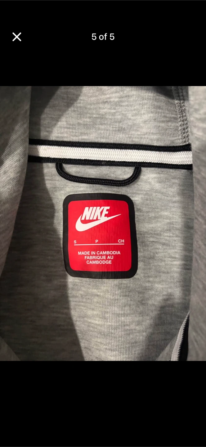 Nike Tech Fleece Hoodie Grey - photo 4