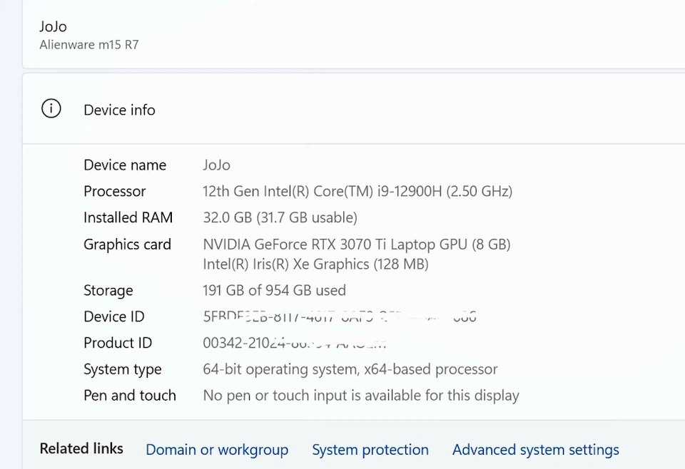 Alienware m15 R7 Gaming Laptop - photo 3
