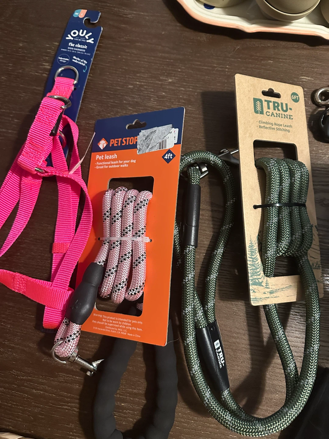 Pet Leash and Harness Set