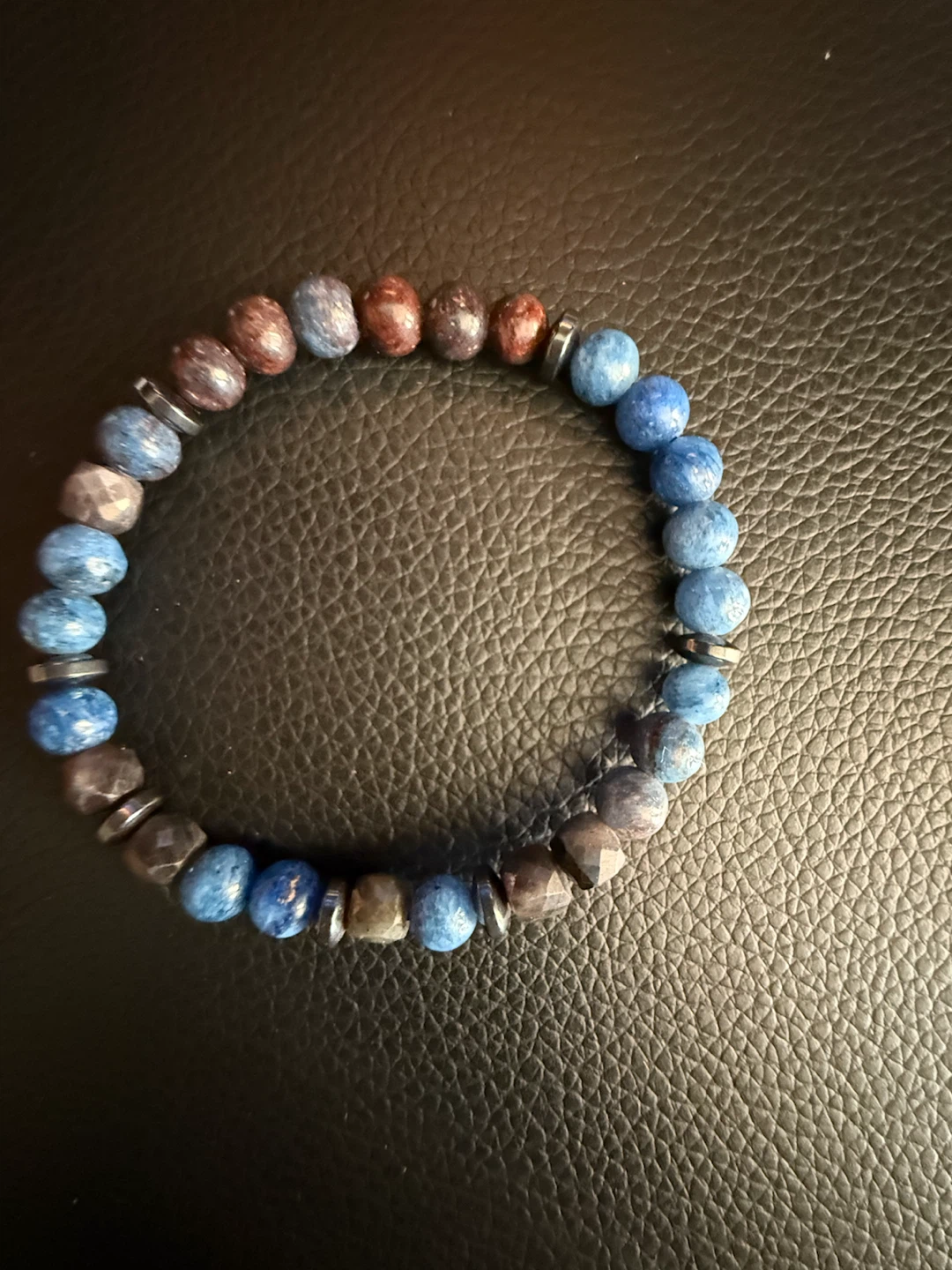 Locally made, hand bored gems with Morse code embedded - photo 2