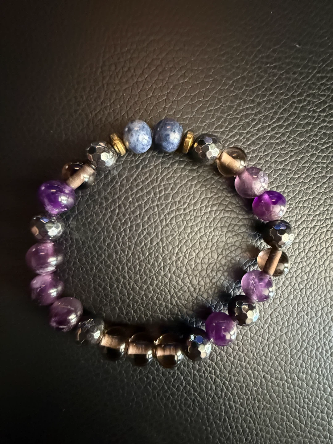 Locally made, hand bored gems with Morse code embedded - photo 4
