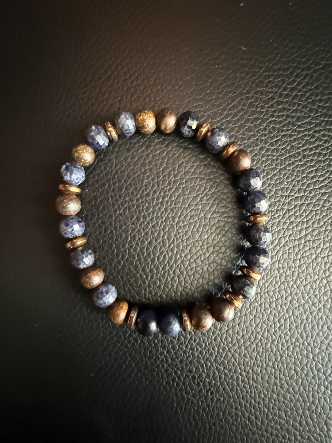 Locally made, hand bored gems with Morse code embedded - photo 5