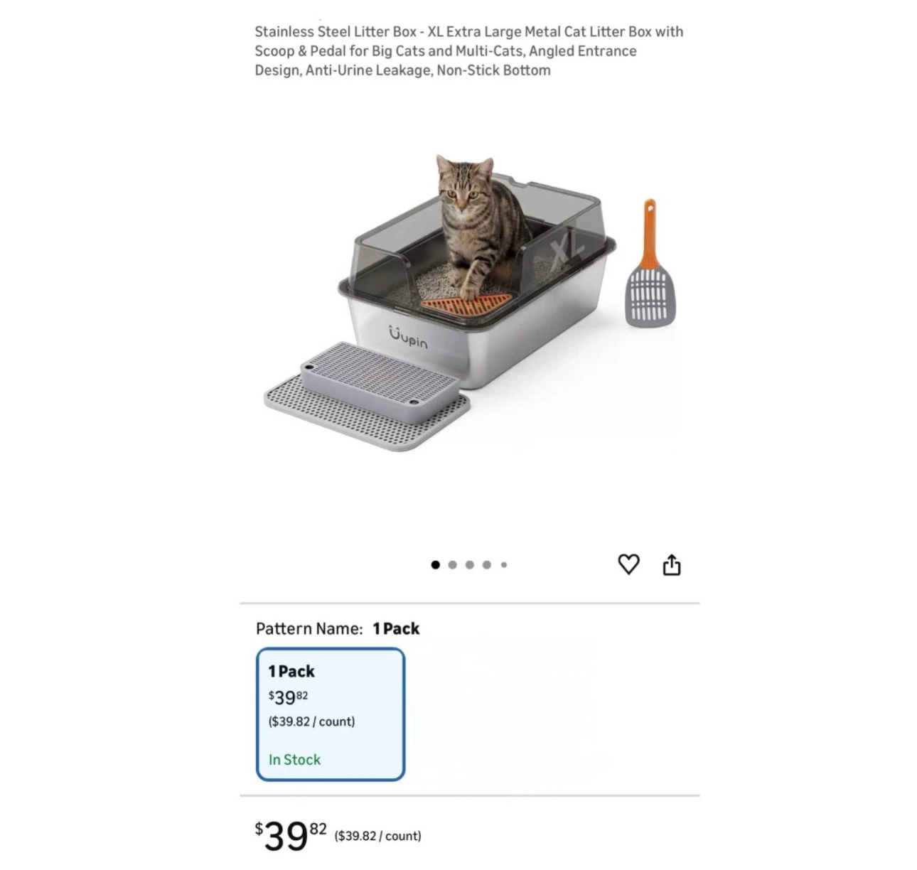 Brand new Stainless Steel Litter Box