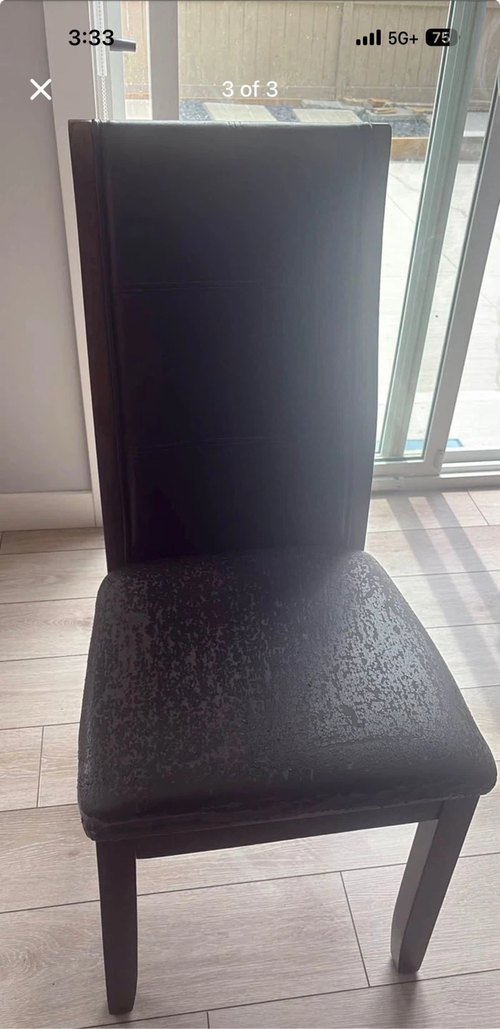 Round dining table with chair - photo 4