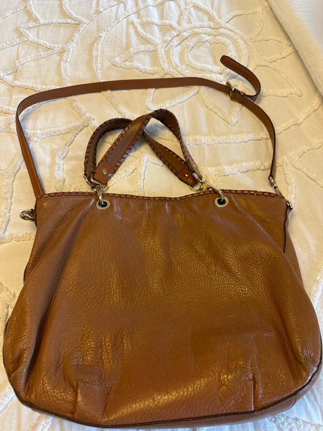 Michael Kors Brown Leather Tote Bag - photo 3