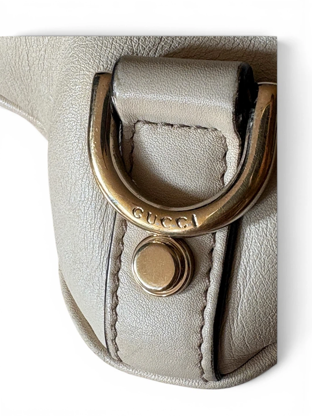 Gucci Cream Leather Shoulder Bag - photo 3