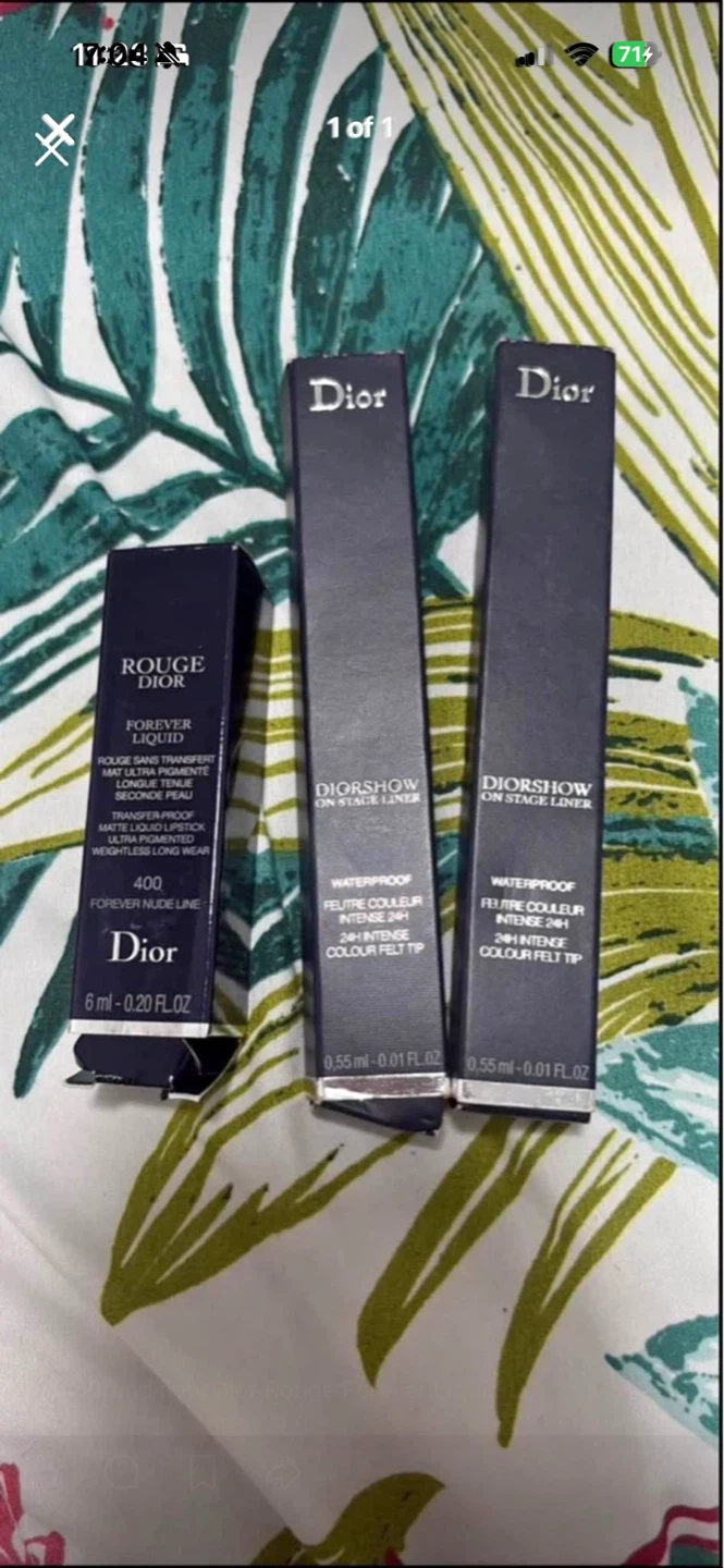 Dior Rouge Dior Forever Liquid & Diorshow On Stage Liner