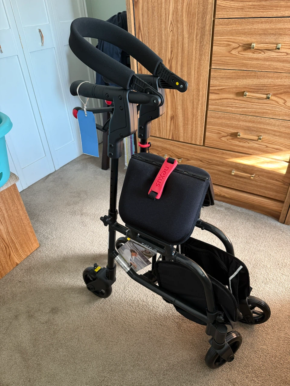 NEXUS Rollator Walker with Seat and Basket - photo 2